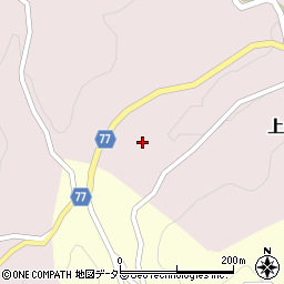 愛知県豊田市上小田町（屋下）周辺の地図