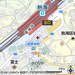 株式会社アオキ産業　熱海駅前店周辺の地図