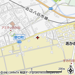 滋賀県東近江市三津屋町180周辺の地図