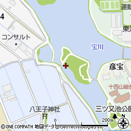 愛知県弥富市鳥ケ地町宮之割周辺の地図