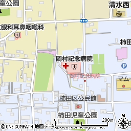 岡村記念病院周辺の地図