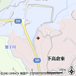 岡山県津山市下高倉東2025周辺の地図