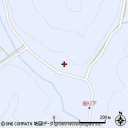 岡山県真庭市曲り450周辺の地図