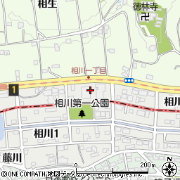 愛知県名古屋市天白区相川周辺の地図