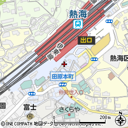 株式会社まる天　熱海駅店周辺の地図