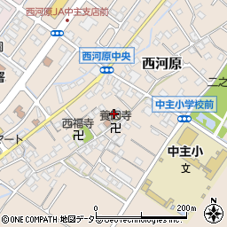 滋賀県野洲市西河原632周辺の地図