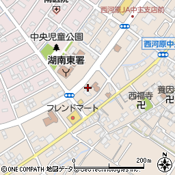 滋賀県野洲市西河原2406周辺の地図