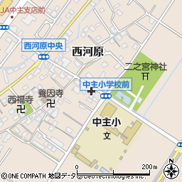 滋賀県野洲市西河原702周辺の地図