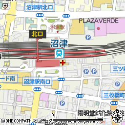 ウエルシア沼津アントレ店周辺の地図