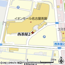 ファイテンショップ　イオンモール名古屋茶屋店周辺の地図