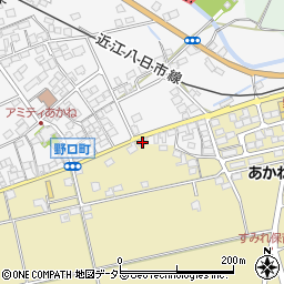 滋賀県東近江市三津屋町180-2周辺の地図