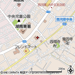 滋賀県野洲市西河原2412周辺の地図