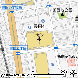 アピタ名古屋南店周辺の地図