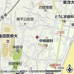 株式会社日立ビルシステム　鴨川営業所周辺の地図