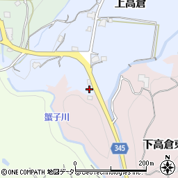 岡山県津山市上高倉1768周辺の地図