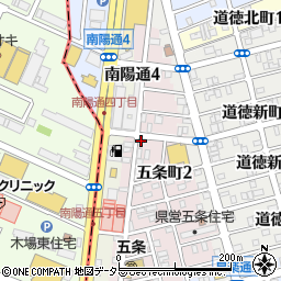 中島管工所周辺の地図