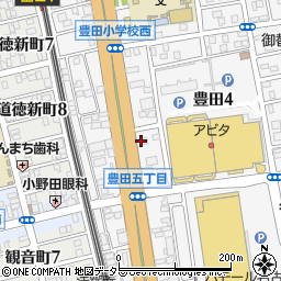 ぼく亭 名古屋南店周辺の地図