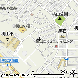 愛知県名古屋市緑区桃山4丁目508周辺の地図