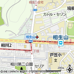 サイクルジョイ　相生山店周辺の地図