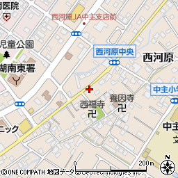 滋賀県野洲市西河原593周辺の地図