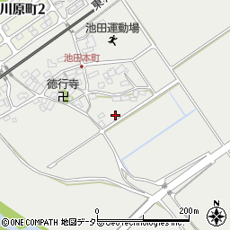 滋賀県近江八幡市池田本町1725周辺の地図