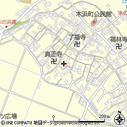 滋賀県守山市木浜町2185-2周辺の地図