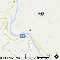 愛知県東栄町（北設楽郡）足込（東川合）周辺の地図
