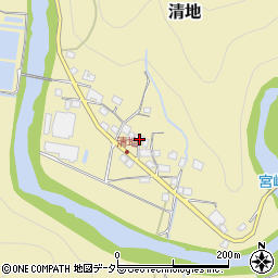 静岡県静岡市清水区清地85周辺の地図