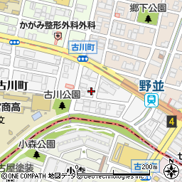 愛知県名古屋市天白区古川町105周辺の地図