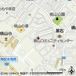 愛知県名古屋市緑区桃山4丁目501周辺の地図
