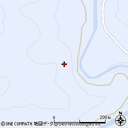 愛知県北設楽郡設楽町大名倉難沢周辺の地図