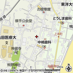 池田新聞店周辺の地図