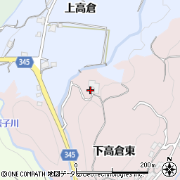 岡山県津山市下高倉東1942周辺の地図