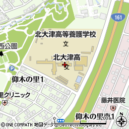 滋賀県立　北大津高等養護学校周辺の地図