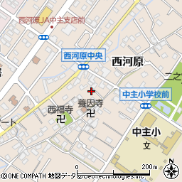 滋賀県野洲市西河原622周辺の地図