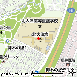 滋賀県立北大津高等養護学校周辺の地図