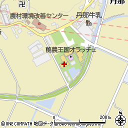 温室カフェ周辺の地図