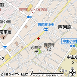 滋賀県野洲市西河原598周辺の地図