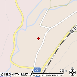 兵庫県丹波市山南町奥野々周辺の地図