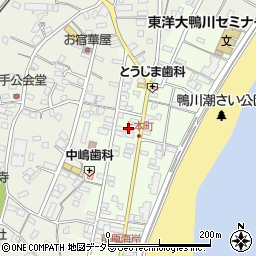 港寿司支店周辺の地図