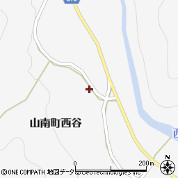 兵庫県丹波市山南町西谷294周辺の地図