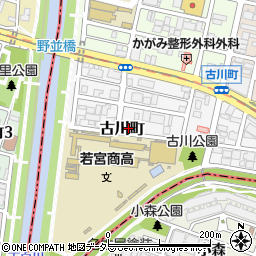 愛知県名古屋市天白区古川町68周辺の地図