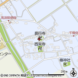 滋賀県近江八幡市千僧供町385周辺の地図