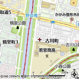 愛知県名古屋市天白区古川町73周辺の地図