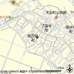 滋賀県守山市木浜町2172-1周辺の地図