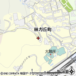 静岡県熱海市林ガ丘町周辺の地図