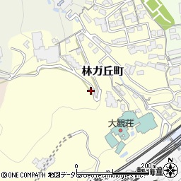 静岡県熱海市林ガ丘町周辺の地図