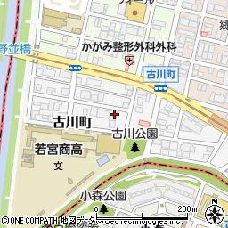 有限会社釜原鉄工所　名古屋販売所周辺の地図
