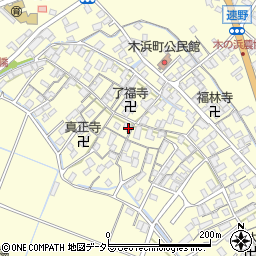 滋賀県守山市木浜町2180周辺の地図