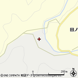 愛知県豊田市梨野町（田ノ尻）周辺の地図